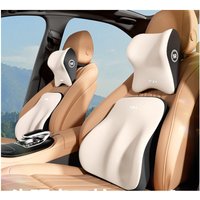 Car headrest, neck car seat pillow, memory cotton, high-end waist protection cushion, universal all year round