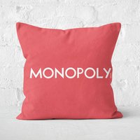 Monopoly Pattern Square Cushion - x