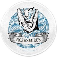 Jurassic Park Mosasaurus Round Bath Mat