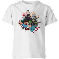 Minecraft Wall Art Kids' Shirt - White - -