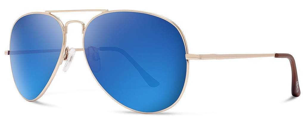 Dakota - GoldDeep Blue Mirror
