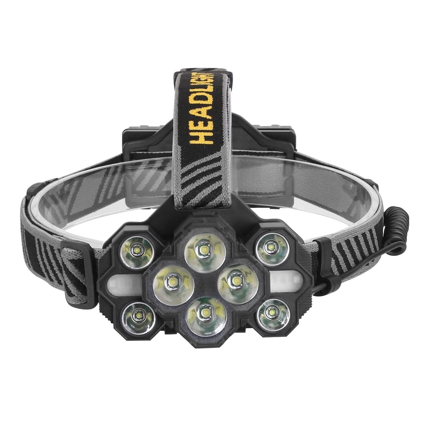 LM LED Headlamp Lighting Modes Rechargeable