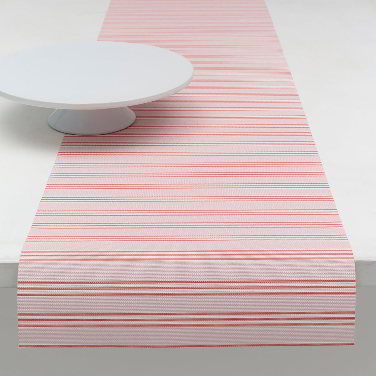 Meri Meri x Chilewich Festive Stripes Table Runner - Pink - .'' x ''