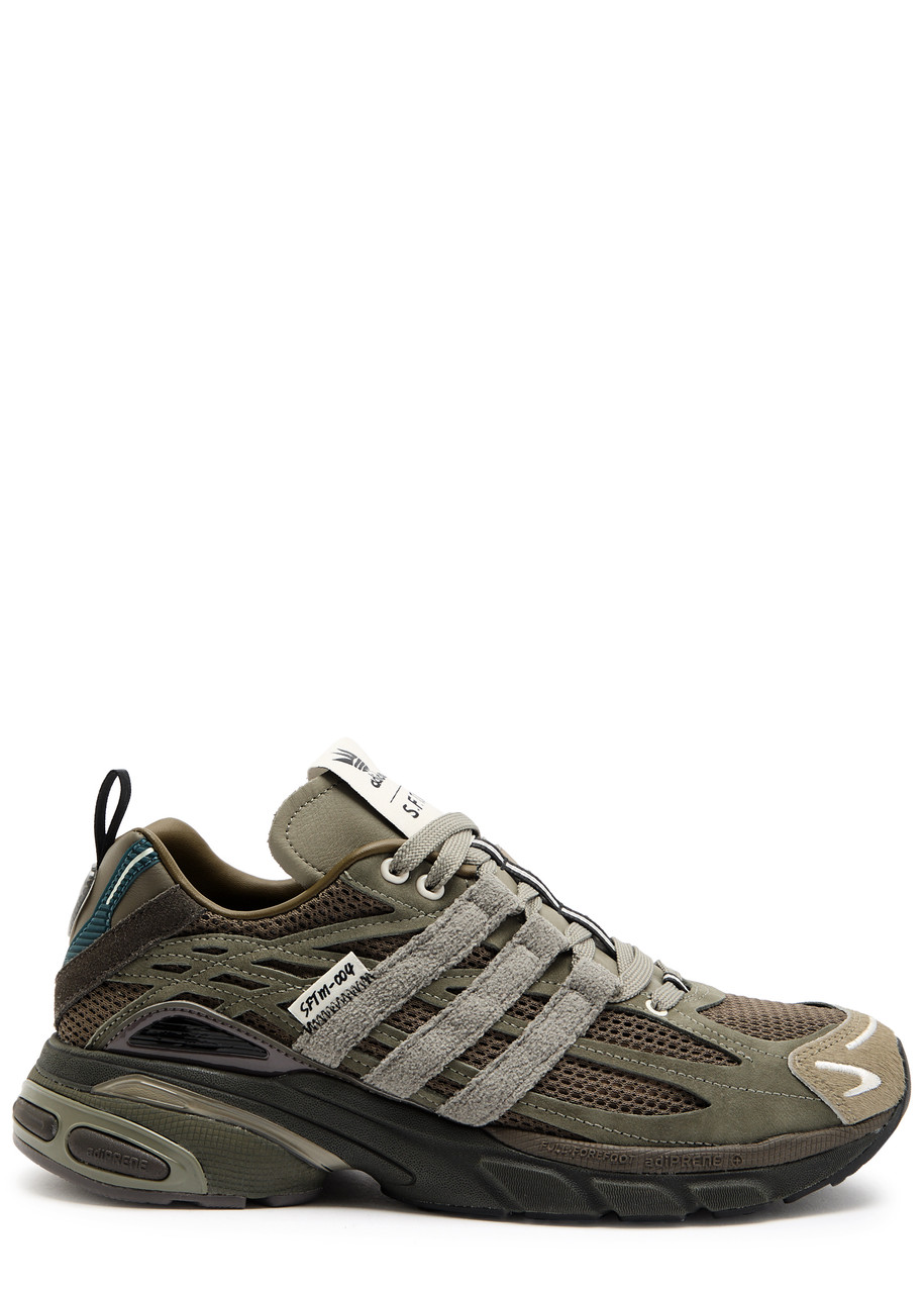 Adidas X Song For The Mute Adistar Cushion Panelled Mesh Sneakers - Green - IT