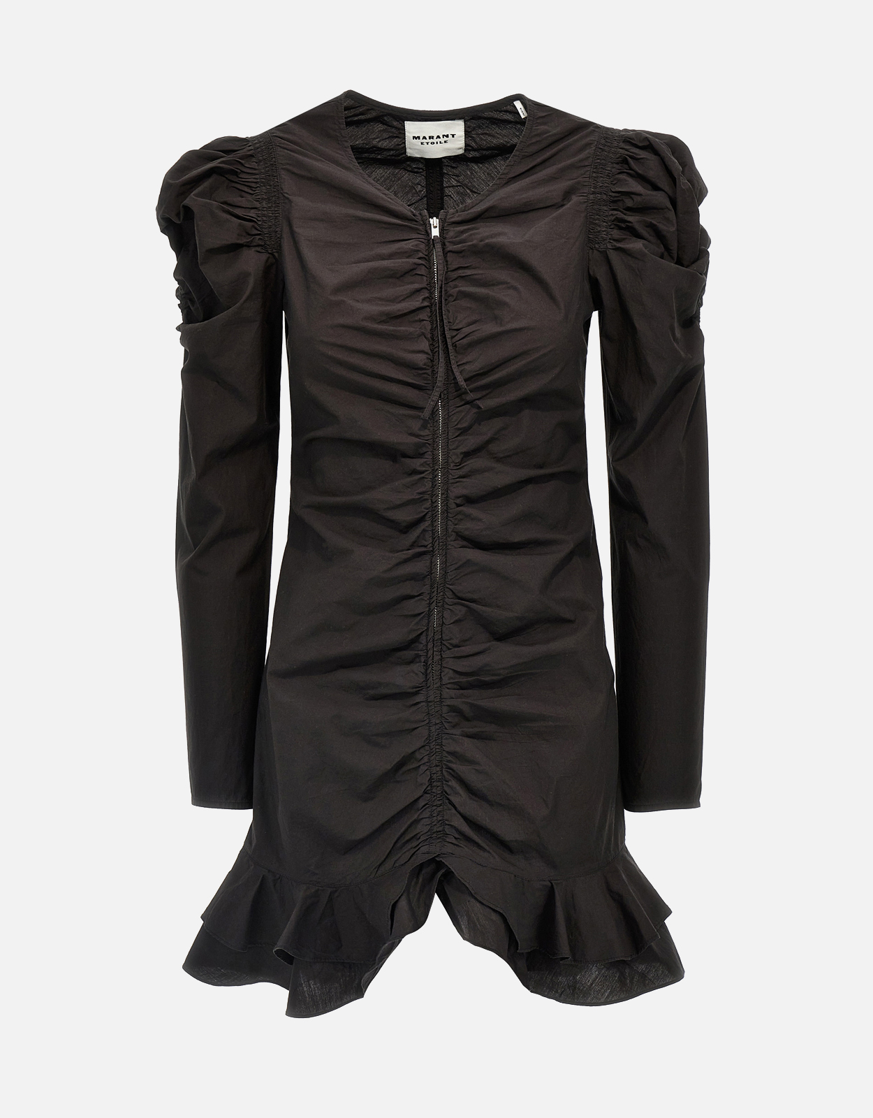 Isabel Marant ?toile Briali Cotton Long-Sleeved Mini Dress - FR
