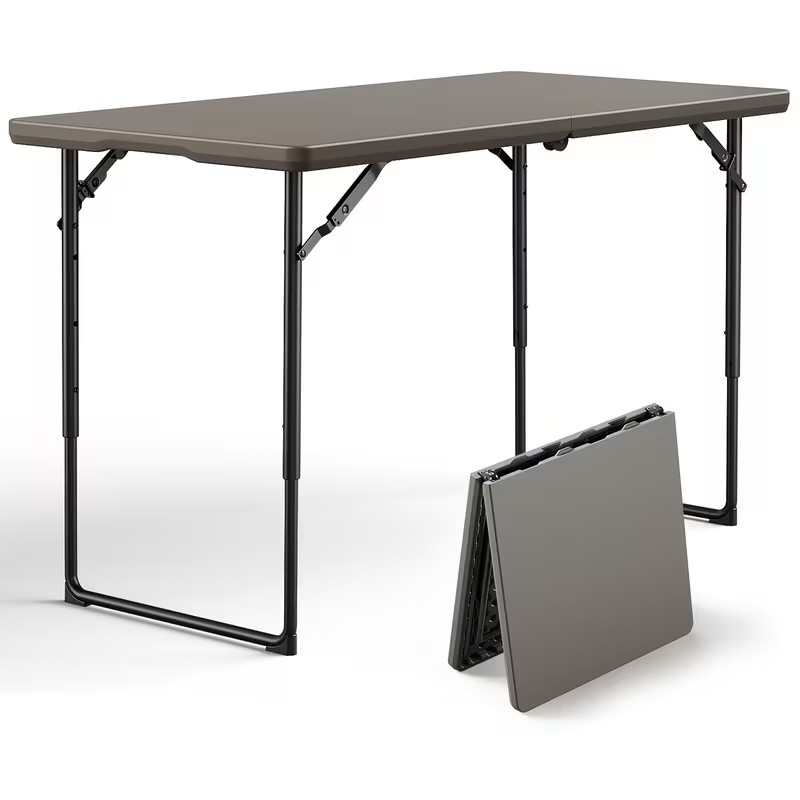 ftft Portable Plastic Folding Table Indoor & Outdoor Dining - Feet