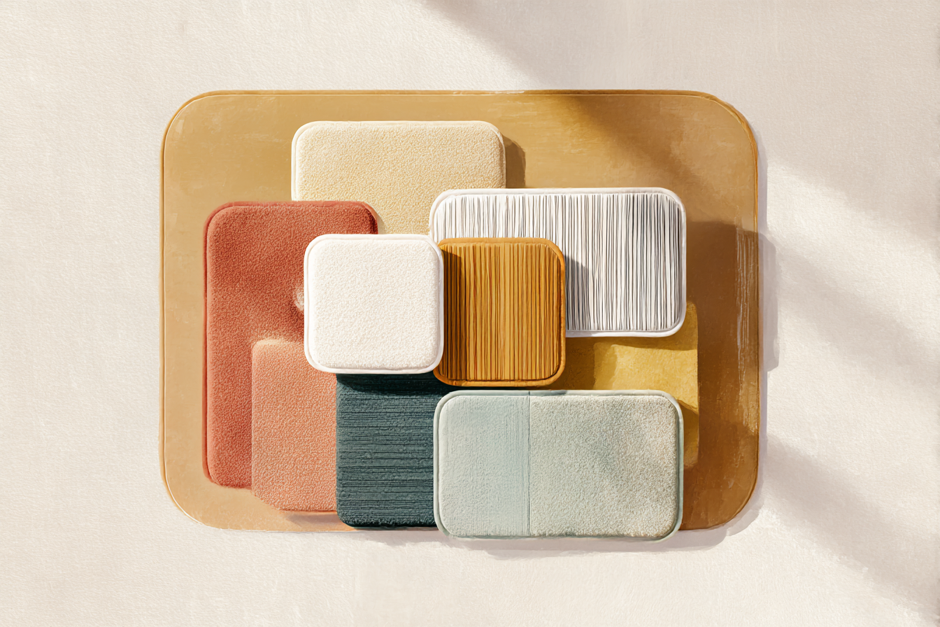 Bath Mats That Pull the Space Together