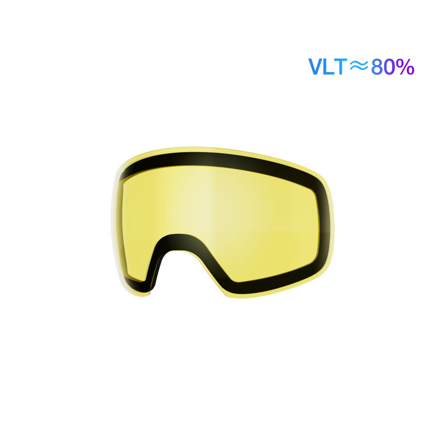 Passion M Replacement Lens - Ultra-HD Yellow Mirror Lens