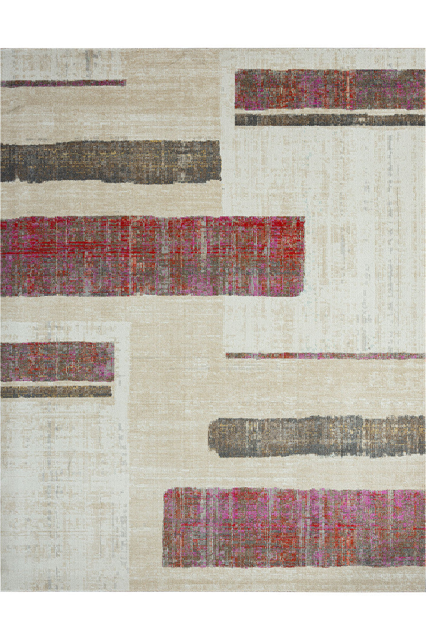 -Seven- Art Moderna BrickPinkSand Rug - BrickPinkSand . X .