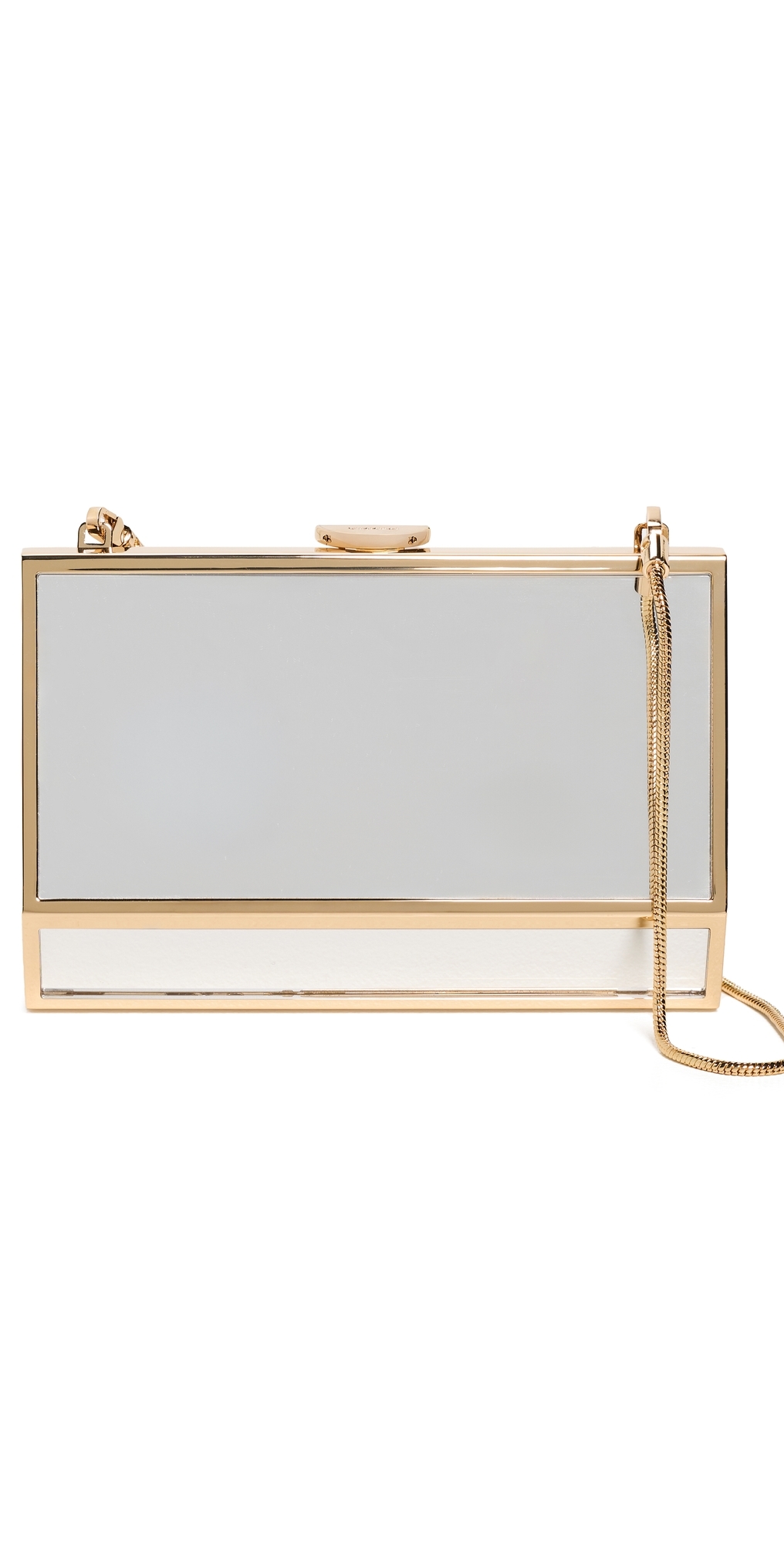 SIMKHAI Maddox Mirror Clutch Gold One
