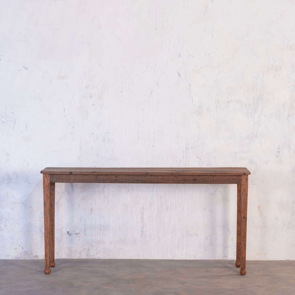 Loy Console Table - x x Raw Bleach
