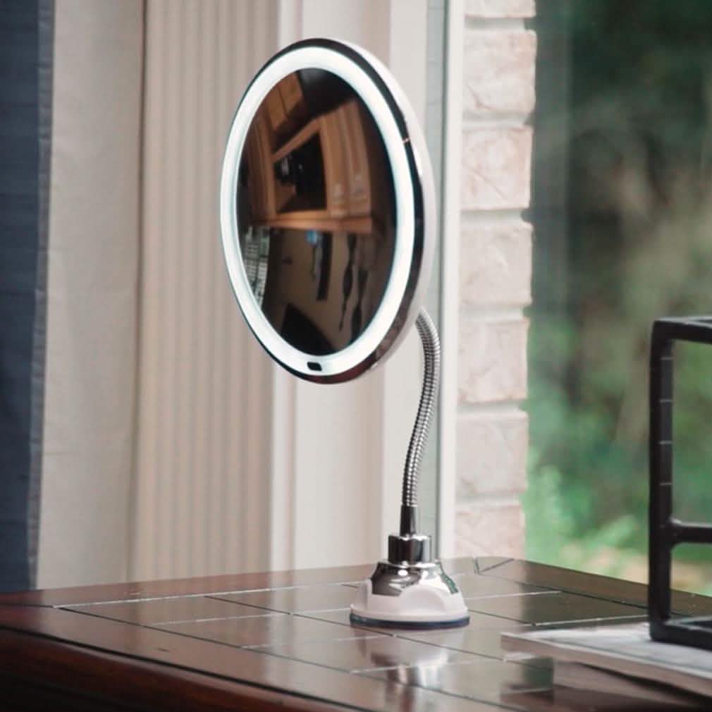 My Flexible Mirror x Magnification ” Make Up Round Vanity Mirror