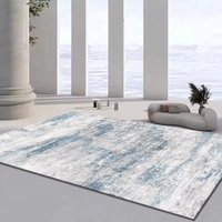 Abstract Striped Polyester Rug Modern Minimalist Living Room Carpet, Non-Slip Washable Runner For Bedroom & Dining Multiple Sizes & Colors